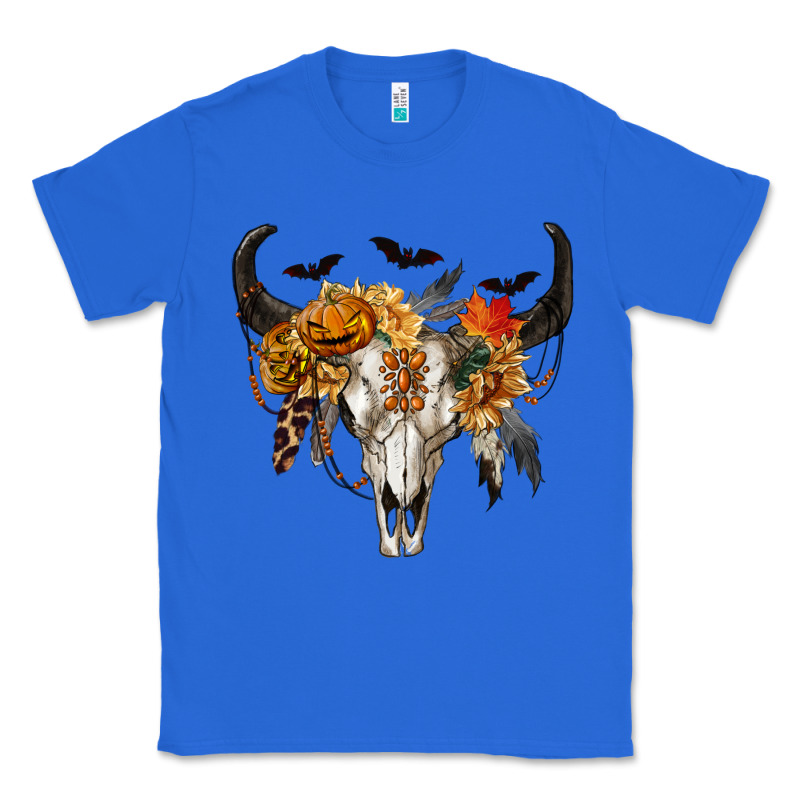 Halloween Bull Skull Classic Tee by RanaPortraitStore | Teevron