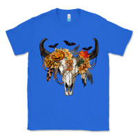 True Royal Halloween Bull Skull Classic Tee - RanaPortraitStore