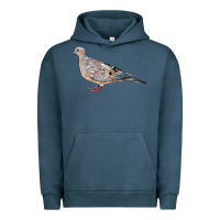Pigment Midnight Navy American Dove Urban Hoodie - LillyAllenDesigns