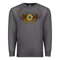 Charcoal Heather blessed mom Premium Sweatshirt - SublimationCraftShop