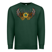 Sports Green blessed mom Premium Sweatshirt - SublimationCraftShop