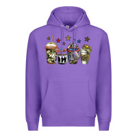 Purple army coffee Premium Hoodie - Jasminsmagicworld