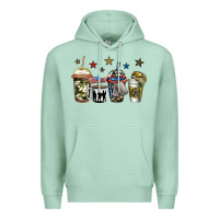 Seafoam army coffee Premium Hoodie - Jasminsmagicworld