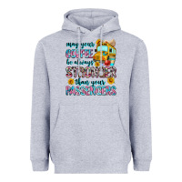 Heather Grey may your coffee be always stronger than your passe Heavyweight Hoodie - Zillion Design Studio