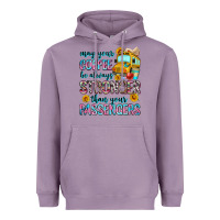 Lavender may your coffee be always stronger than your passe Heavyweight Hoodie - Zillion Design Studio