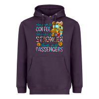 Plum may your coffee be always stronger than your passe Heavyweight Hoodie - Zillion Design Studio