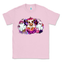 Bubblegum Pink Halloween ghost Heifer Classic Tee - RanaPortraitStore
