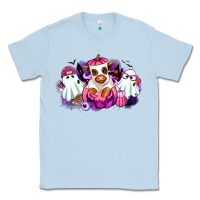 Halloween Ghost Heifer Classic Tee | Teevron