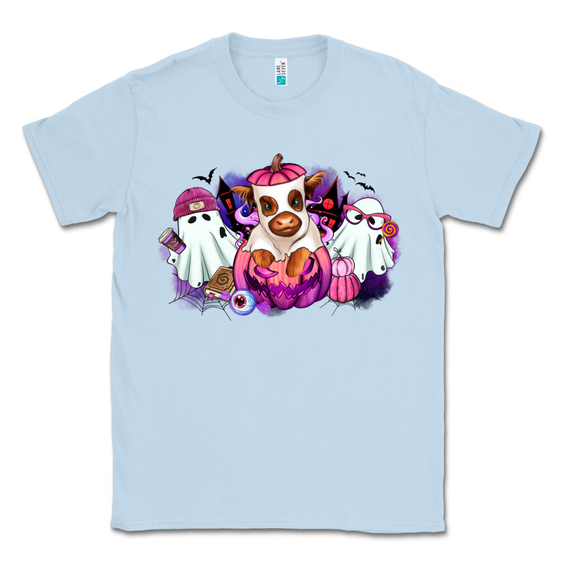 Halloween Ghost Heifer Classic Tee by RanaPortraitStore | Teevron