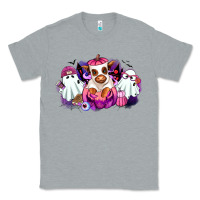Heather Grey Halloween ghost Heifer Classic Tee - RanaPortraitStore