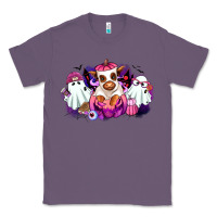 Lavender Halloween ghost Heifer Classic Tee - RanaPortraitStore