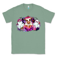 Sage Halloween ghost Heifer Classic Tee - RanaPortraitStore