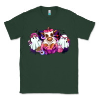 Sports Green Halloween ghost Heifer Classic Tee - RanaPortraitStore