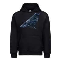 Black American Crow Urban Hoodie - LillyAllenDesigns