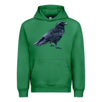 Emerald American Crow Urban Hoodie - LillyAllenDesigns
