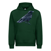 Forest Green American Crow Urban Hoodie - LillyAllenDesigns
