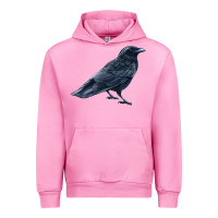 Fuchsia Pink American Crow Urban Hoodie - LillyAllenDesigns