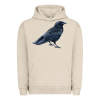 Pigment French Oak American Crow Urban Hoodie - LillyAllenDesigns