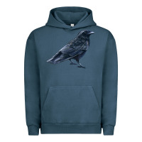 Pigment Midnight Navy American Crow Urban Hoodie - LillyAllenDesigns