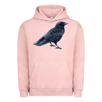 Pigment Salmon American Crow Urban Hoodie - LillyAllenDesigns