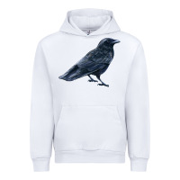 White American Crow Urban Hoodie - LillyAllenDesigns