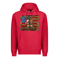 Cardinal proud veteran christmas army Premium Hoodie - Jasminsmagicworld