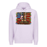 Lilac proud veteran christmas army Premium Hoodie - Jasminsmagicworld