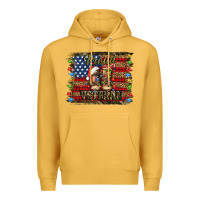 Mustard proud veteran christmas army Premium Hoodie - Jasminsmagicworld