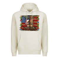 Oatmeal Heather proud veteran christmas army Premium Hoodie - Jasminsmagicworld