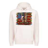 Pale Pink proud veteran christmas army Premium Hoodie - Jasminsmagicworld