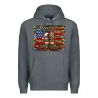 Rock proud veteran christmas army Premium Hoodie - Jasminsmagicworld