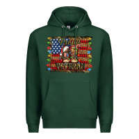 Sports Green proud veteran christmas army Premium Hoodie - Jasminsmagicworld