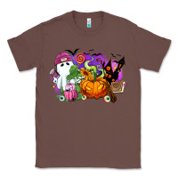 Chestnut Halloween ghost and jack o lantern Classic Tee - RanaPortraitStore