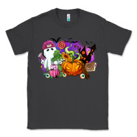 Smoke Halloween ghost and jack o lantern Classic Tee - RanaPortraitStore