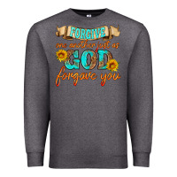 Charcoal Heather forgive one another just as god forgave you Premium Sweatshirt - HRA Design Shop