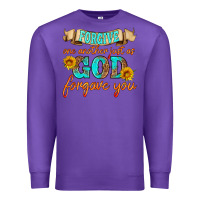 Purple forgive one another just as god forgave you Premium Sweatshirt - HRA Design Shop