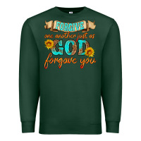 Sports Green forgive one another just as god forgave you Premium Sweatshirt - HRA Design Shop