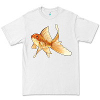 White Goldfish Premium Tee - LillyAllenDesigns