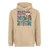 Mushroom may your coffee be always stronger than your daugh Heavyweight Hoodie - Zillion Design Studio