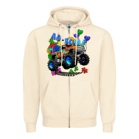 Sandshell monster truck au some Zipper Hoodie - Zillion Design Studio