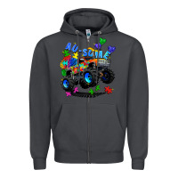 Smoke monster truck au some Zipper Hoodie - Zillion Design Studio
