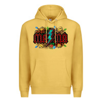 Antique Gold lightning bolt mama christmas Premium Hoodie - Jasminsmagicworld
