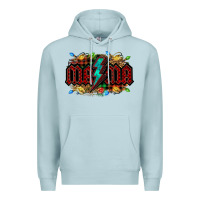 Blue Mist lightning bolt mama christmas Premium Hoodie - Jasminsmagicworld