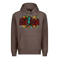 Coffee lightning bolt mama christmas Premium Hoodie - Jasminsmagicworld