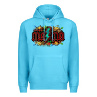 Ocean Blue lightning bolt mama christmas Premium Hoodie - Jasminsmagicworld