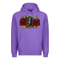 Purple lightning bolt mama christmas Premium Hoodie - Jasminsmagicworld