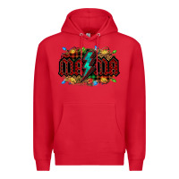 Red lightning bolt mama christmas Premium Hoodie - Jasminsmagicworld