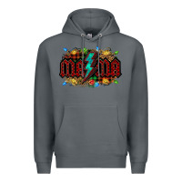 Rock lightning bolt mama christmas Premium Hoodie - Jasminsmagicworld