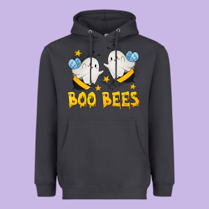 Boo Bees Heavyweight Hoodie Designed By Texasbilliewilder