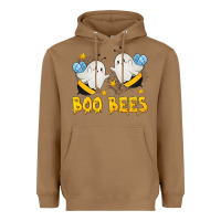Toasted Coconut Boo Bees Heavyweight Hoodie - texasbilliewilder